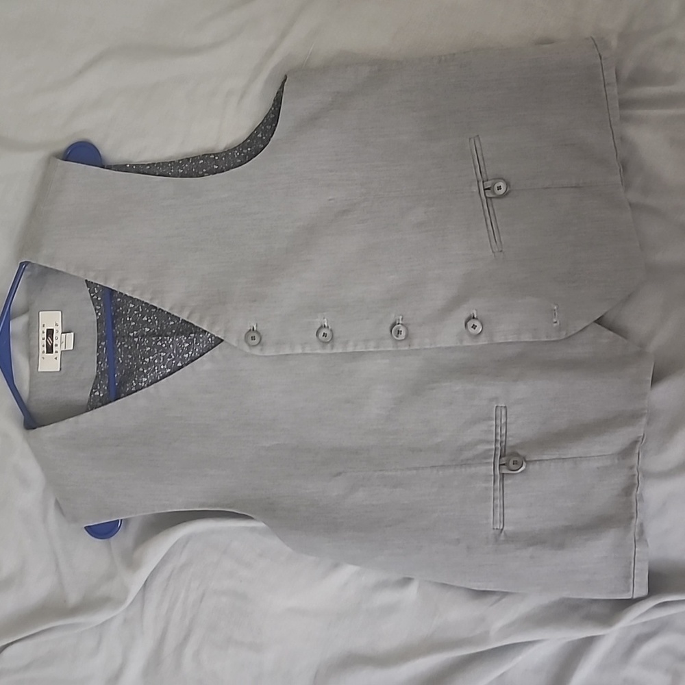 Joseph Abboud Gray Vest